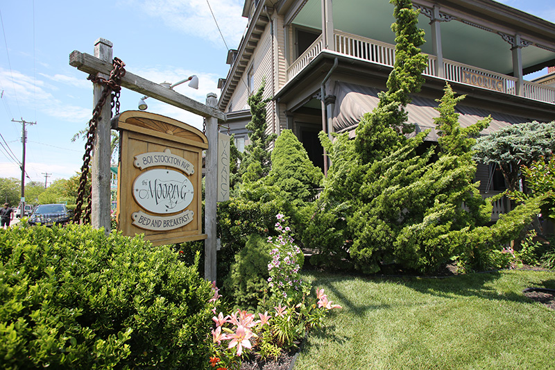 Exterior picture of the Mooring in Cape May NJ